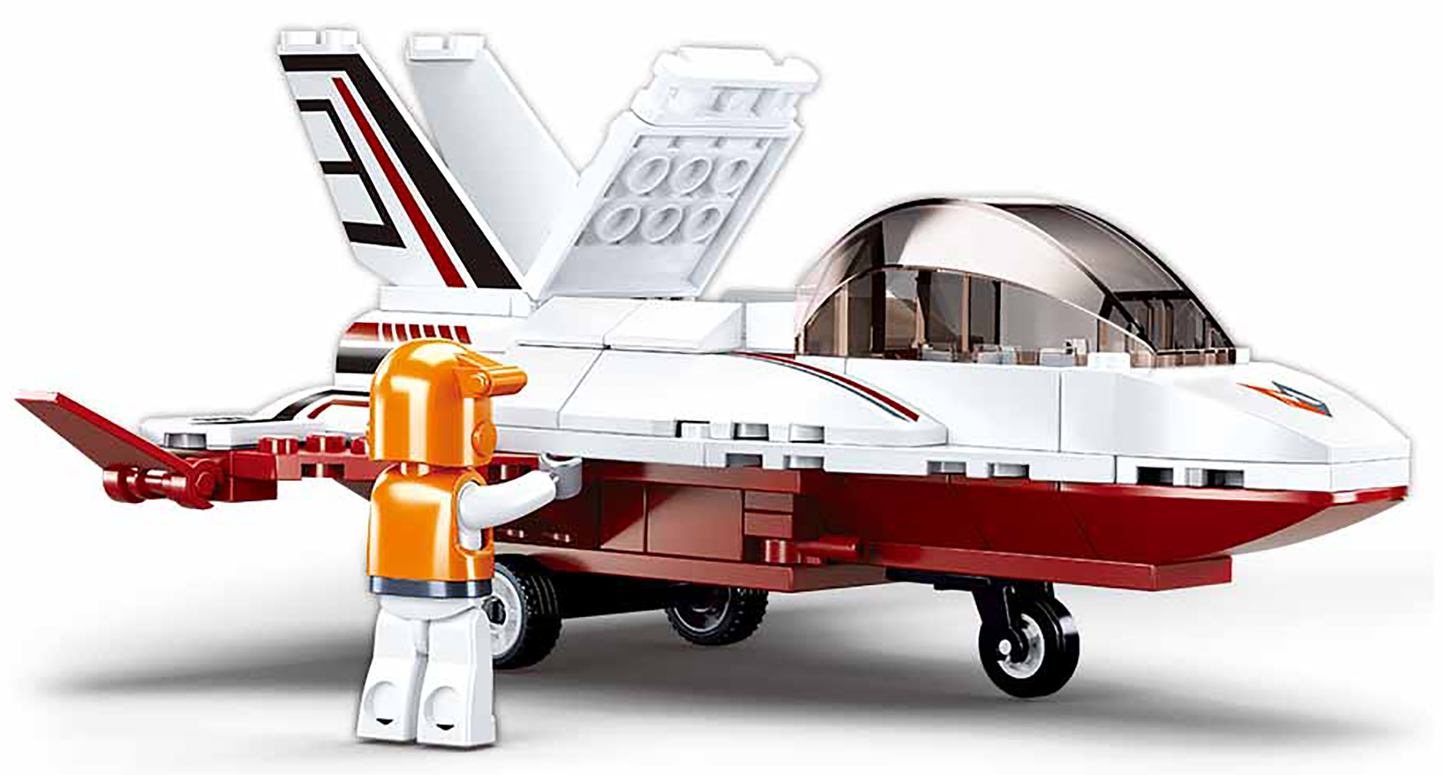Space Shuttle Planet Hopper Building Brick Kit (115 pcs)