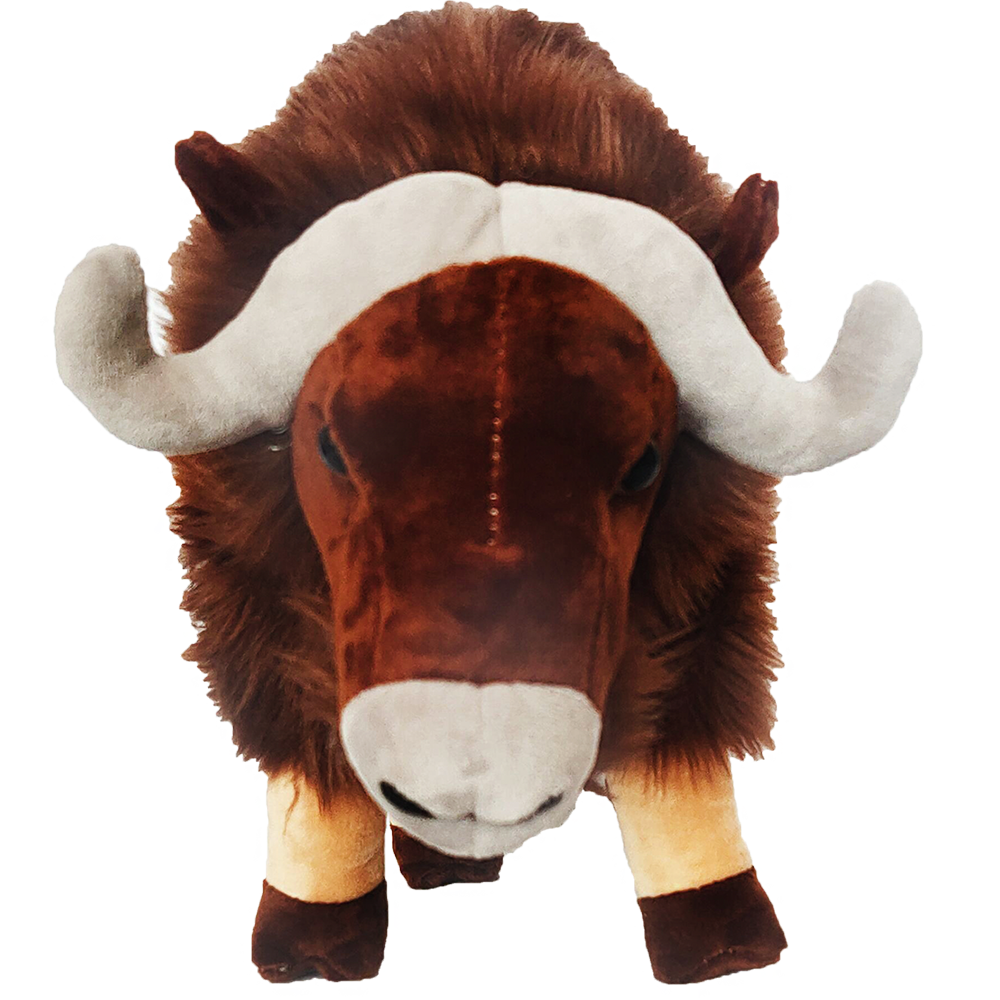 Musk Ox Plush 12" Stuffed Animal