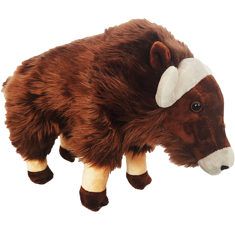 Musk Ox Plush 12" Stuffed Animal