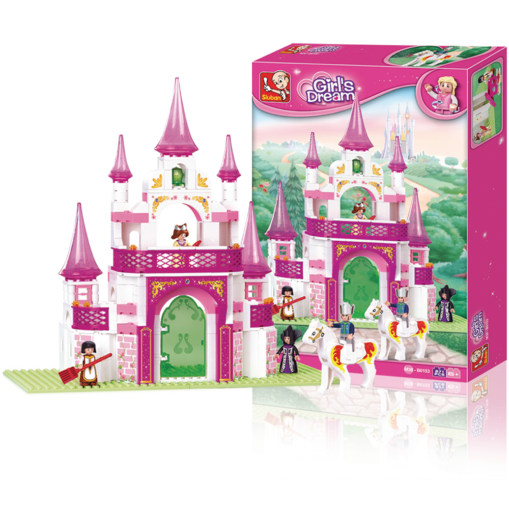 Girls Dream Palace Building Brick Kit (271 Pcs)