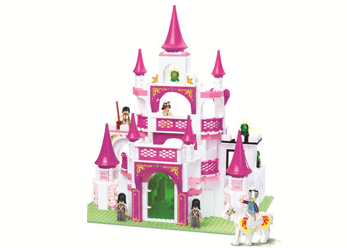 Girl's Dream Castle Building Brick Kit (508 pcs)