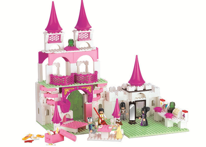 Girl's Dream Castle Building Brick Kit (508 pcs)