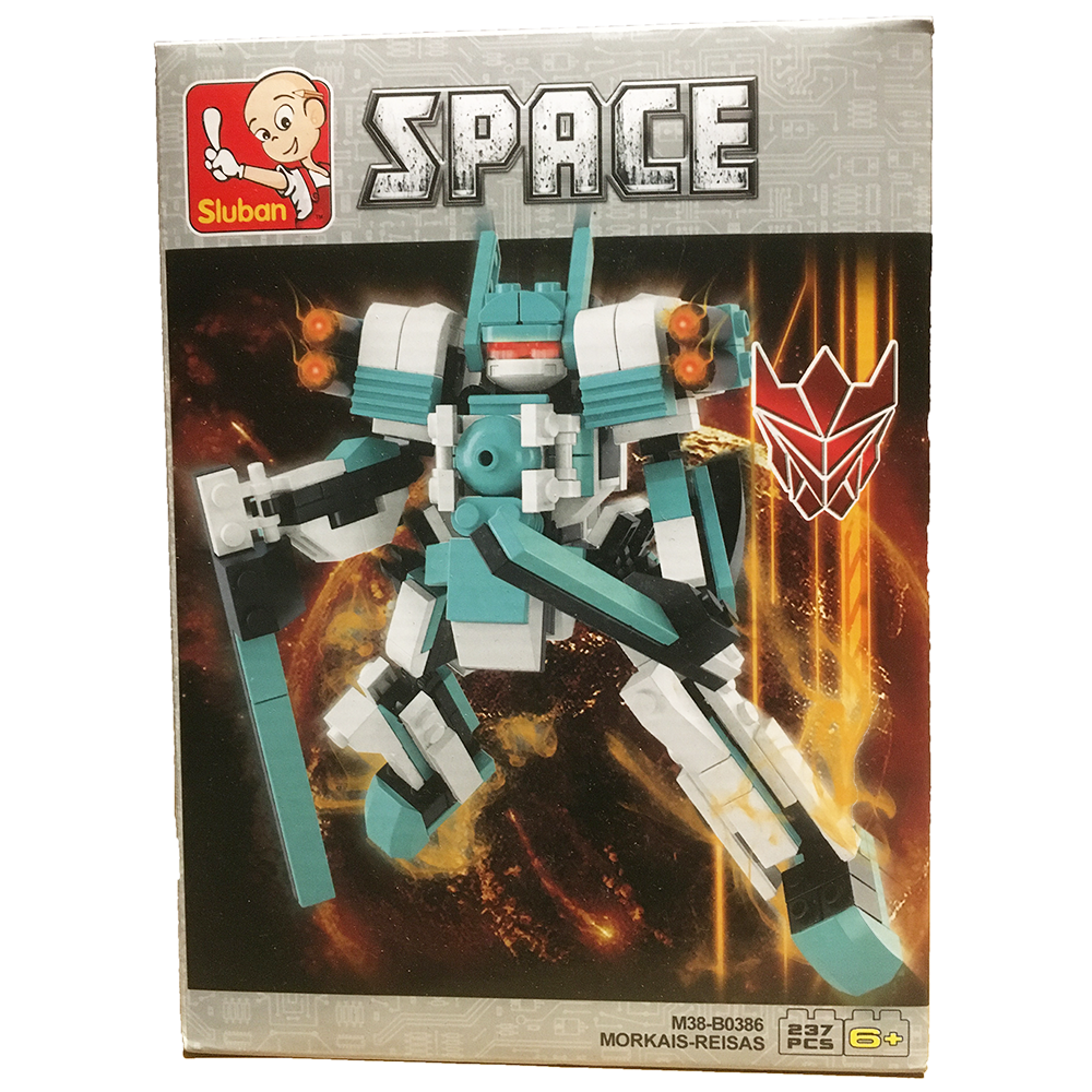 Space Fighter Morking-Hanries Building Brick Kit (237 pcs)