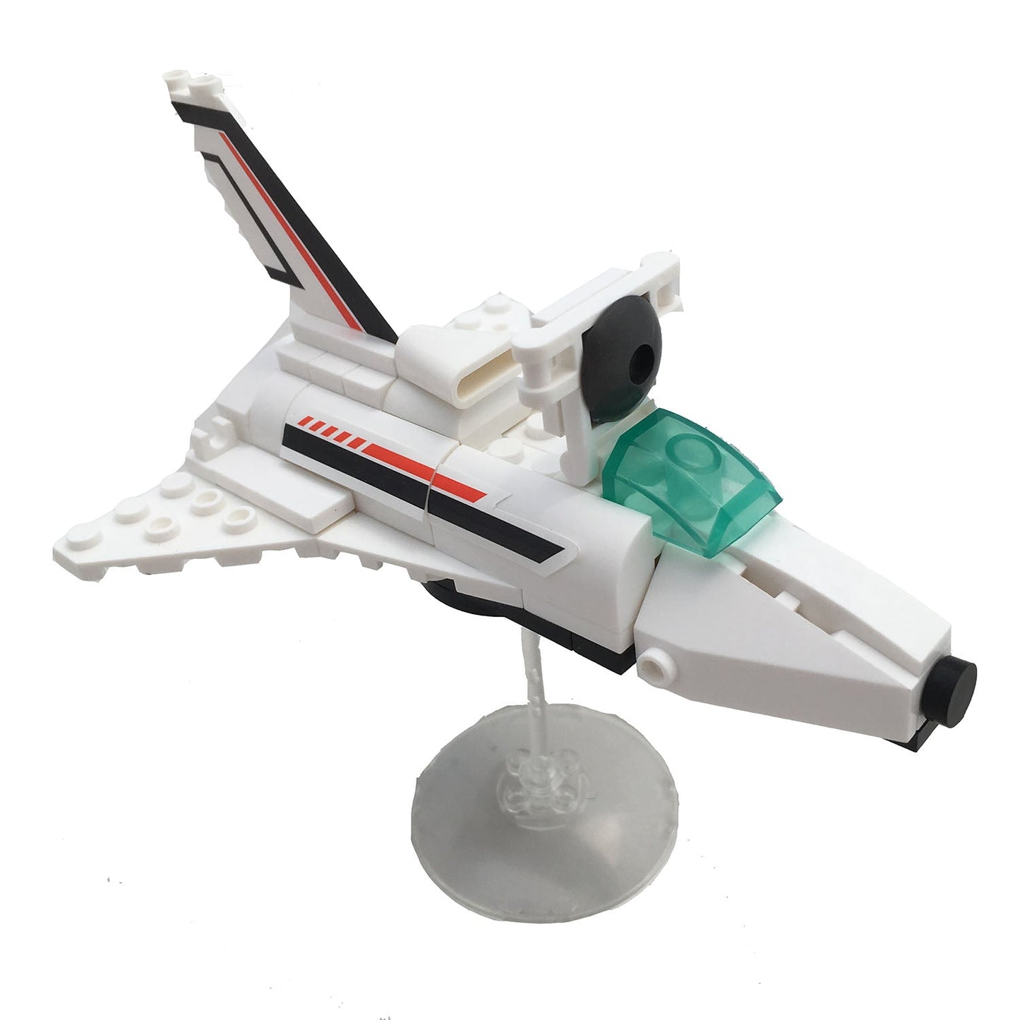 Small Space Shuttle Building Brick Kit (62pcs)