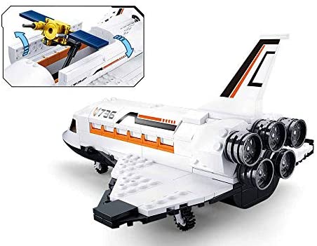 Space Shuttle Building Brick Construction Kit (231 Pcs)