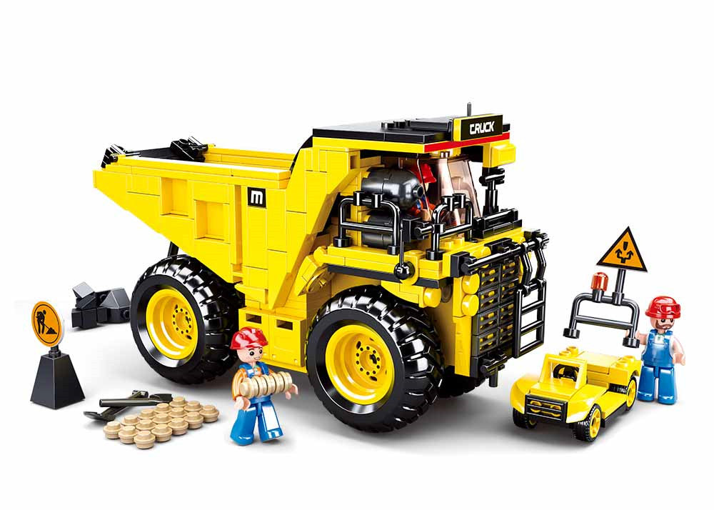 Mine Dump Truck Building Brick Kit (416 pcs)