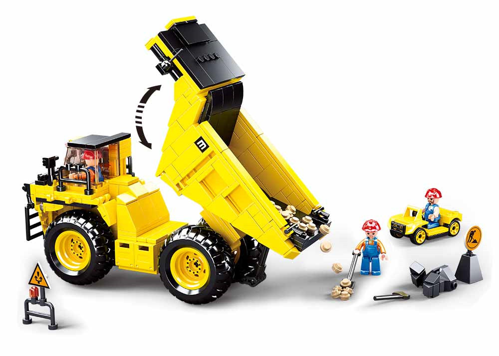 Mine Dump Truck Building Brick Kit (416 pcs)