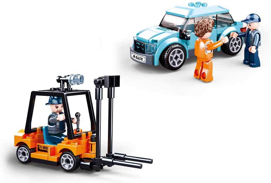 Modern Car Transporter Building Brick Brands (542 pcs)