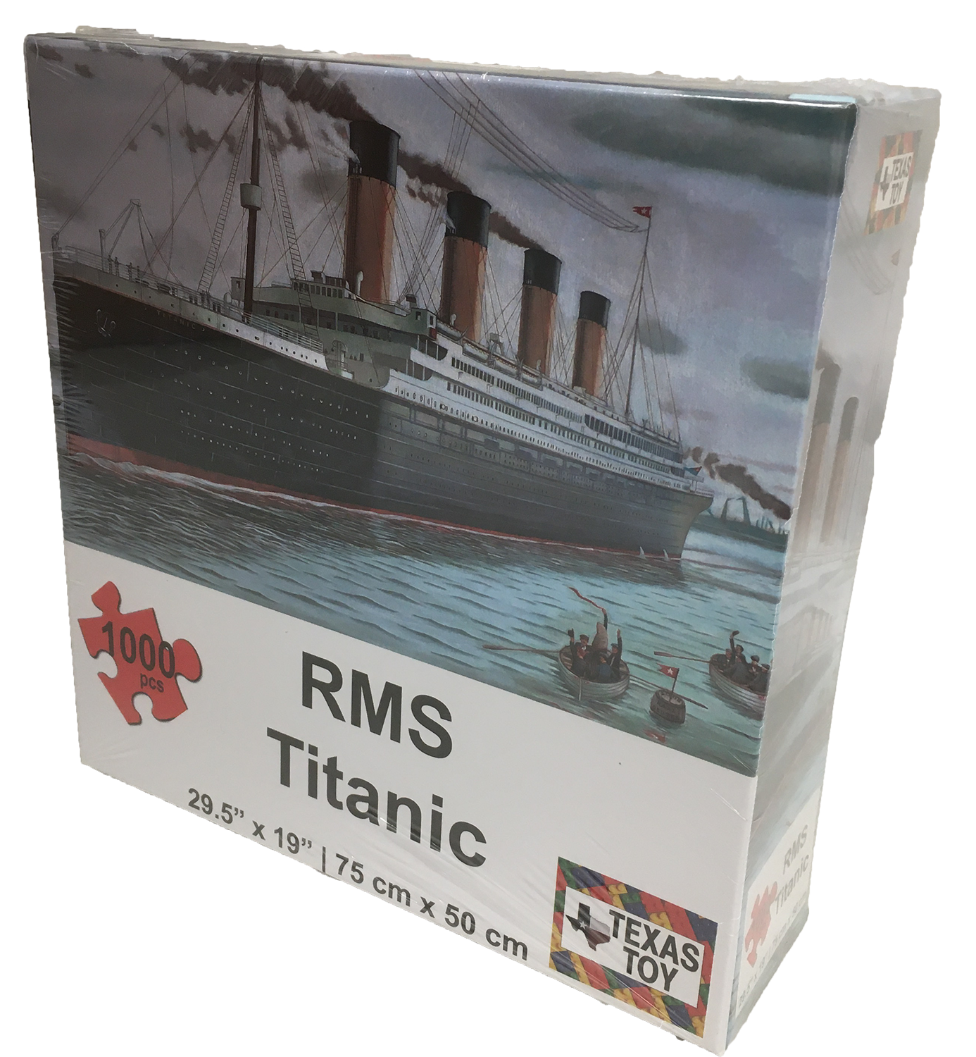 RMS Titanic Ship Cardboard Puzzle 1000-pc 2mm