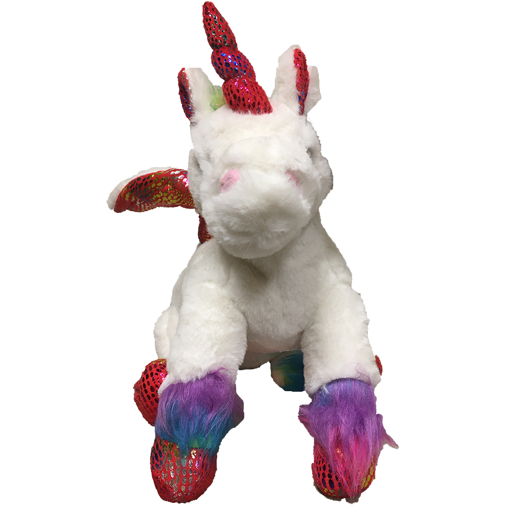 Colorful Unicorn 14" Plush Stuffed Animal