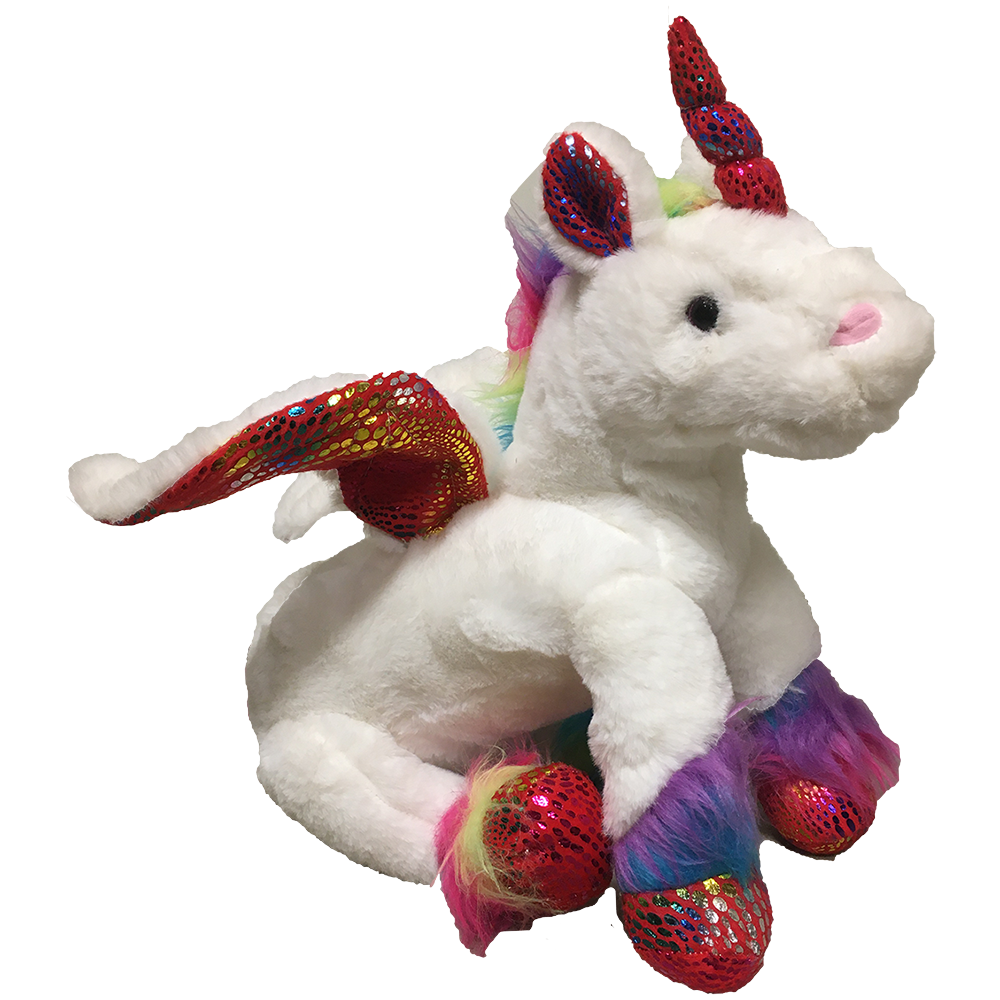 Colorful Unicorn 14" Plush Stuffed Animal