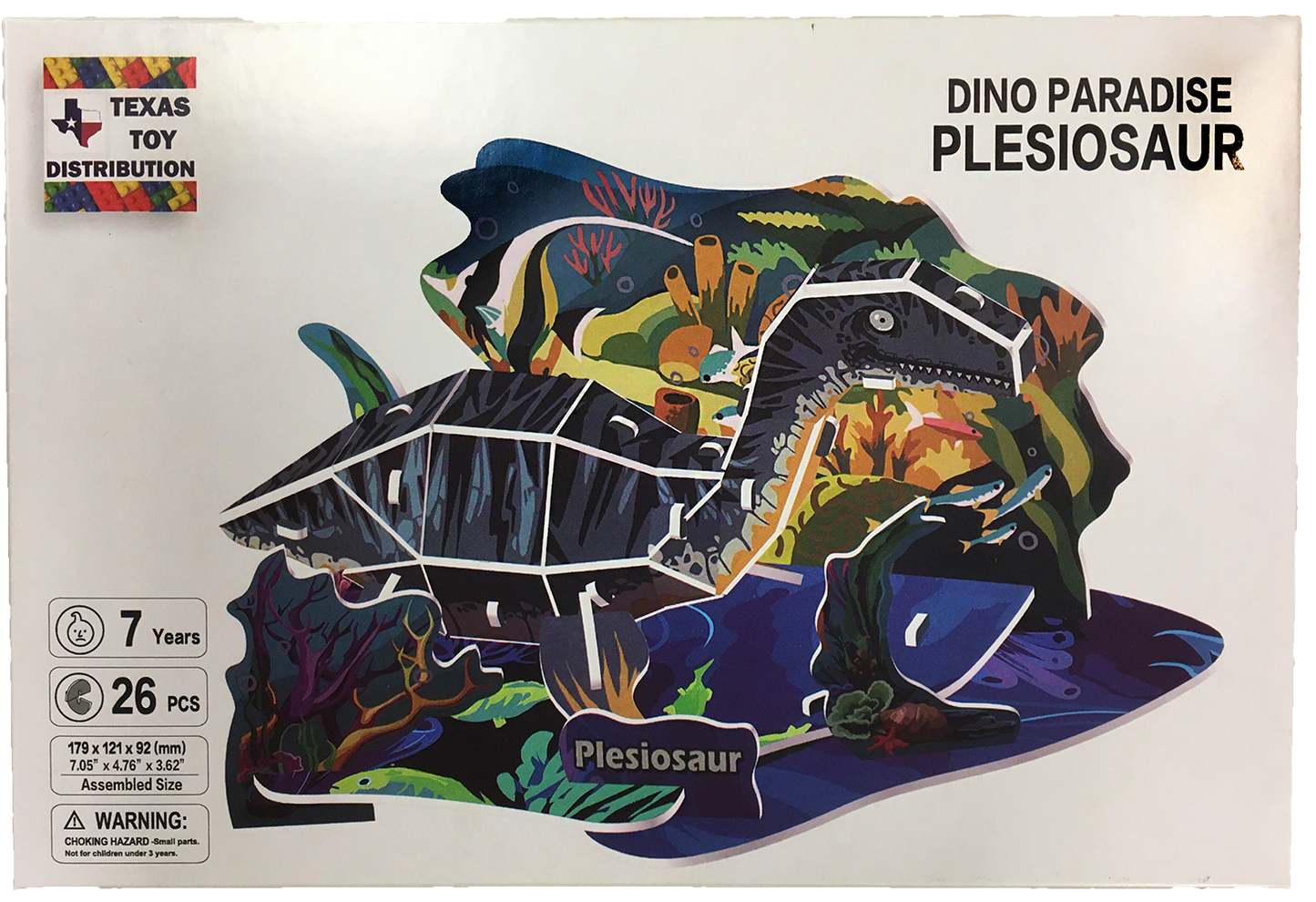 Dinosaur 3D Puzzles EPS Foam Puzzle Sets, Six Types