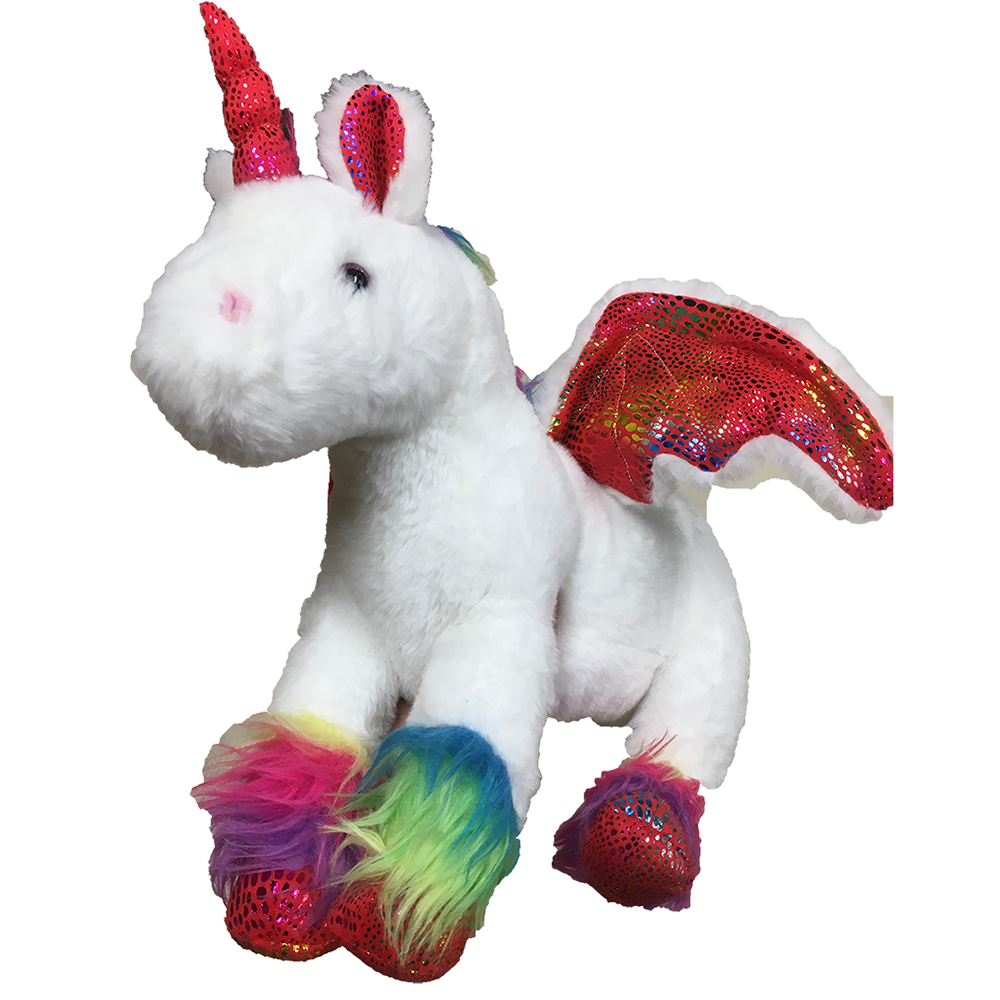 Colorful Unicorn 14" Plush Stuffed Animal