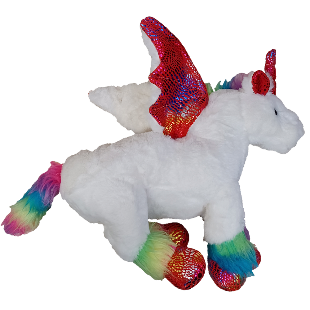 Colorful Unicorn 14" Plush Stuffed Animal